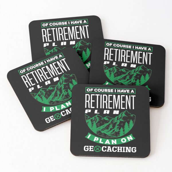 Item preview, Scavenger Hunting Geocaching for a Retired Geocacher designed and sold by ShopTheStyle.