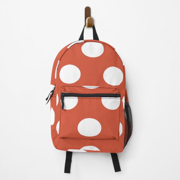 Item preview, Large WHITE and TENNIS COURT CLAY POLKA DOTS designed and sold by RachelMacht.