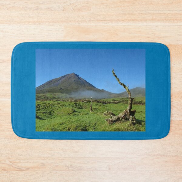 Item preview, Amazing nature landscape, Pico mountain with some clouds, Azores islands, travel destination. designed and sold by AylaHarbich.