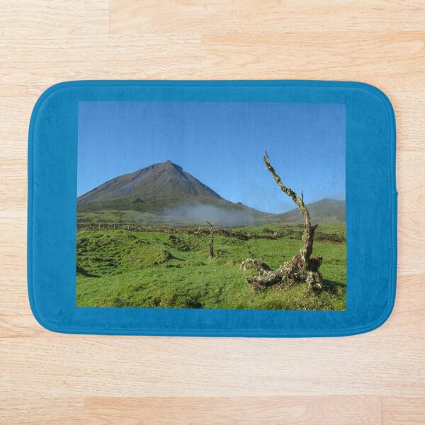 Item preview, Amazing nature landscape, Pico mountain with some clouds, Azores islands, travel destination. designed and sold by AylaHarbich.