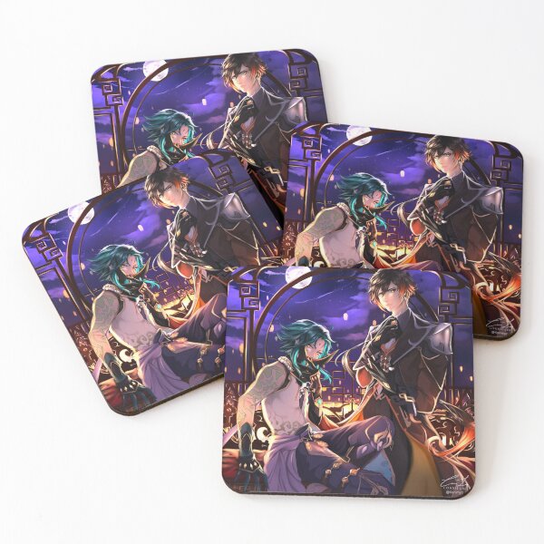 Item preview, Xiao and Zhongli designed and sold by Konimycl.