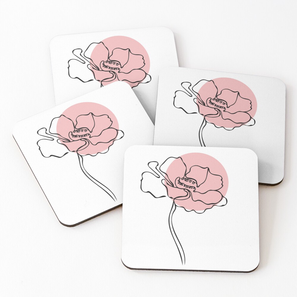 Item preview, Coasters (Set of 4) designed and sold by Mooostickers.