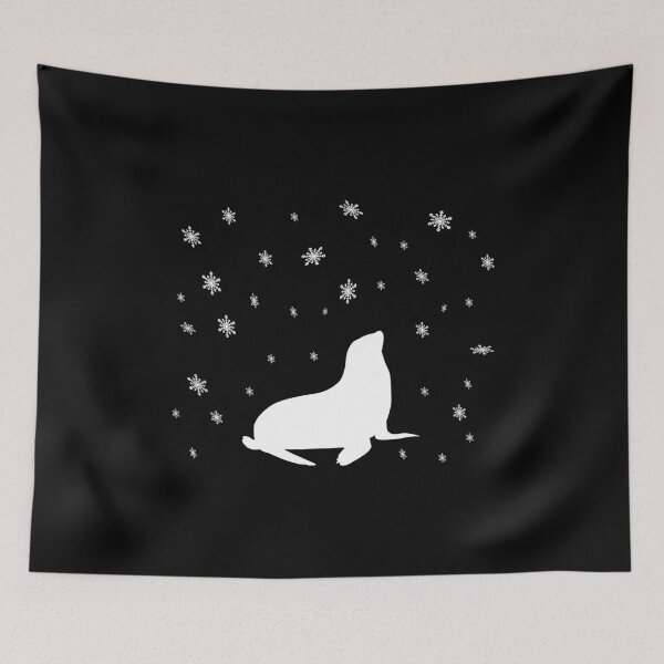 Item preview, Sea Lion In The Snow designed and sold by Paulina Vanlife.