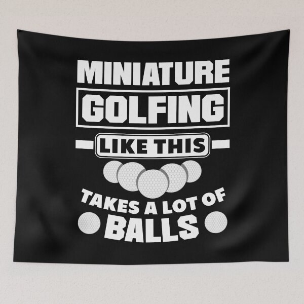 Item preview, Funny Miniature Golf Miniature Golfing Miniature Golfer designed and sold by ShopTheStyle.