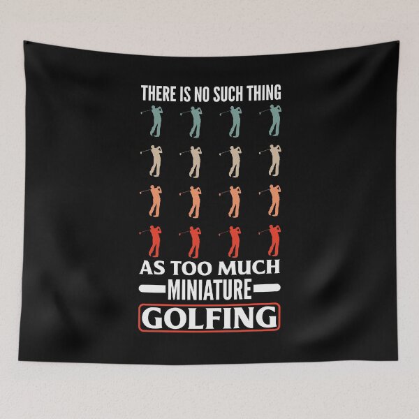 Item preview, Miniature Golfing Funny Miniature Golf and Miniature Golfer designed and sold by ShopTheStyle.