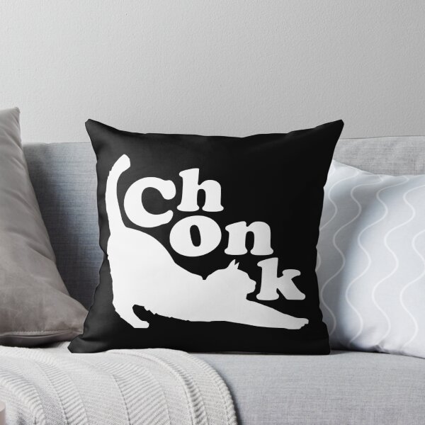 Item preview, Chonk Chonkers white cat designed and sold by ItsMemeMachine.