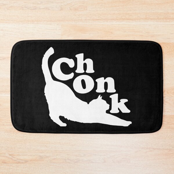 Item preview, Chonk Chonkers white cat designed and sold by ItsMemeMachine.