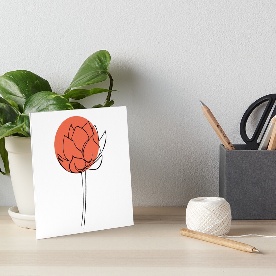 Item preview, Art Board Print designed and sold by Mooostickers.