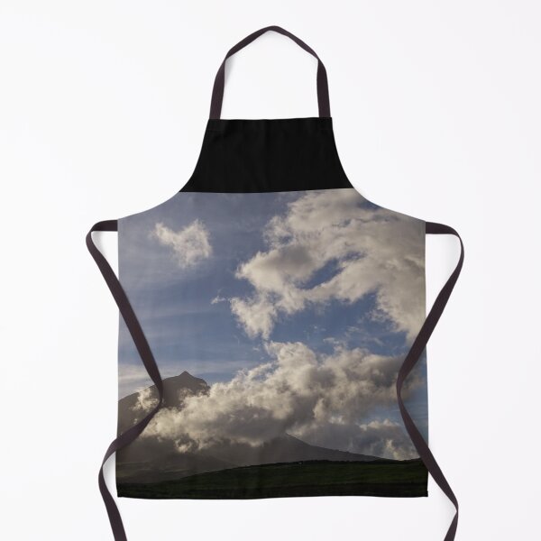 Item preview, Amazing nature landscape, Pico mountain with some clouds, Azores islands, travel destination. designed and sold by AylaHarbich.