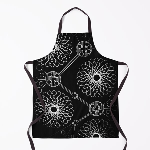 Item preview, abstract spiral floral pattern designed and sold by Mandala-Mia.