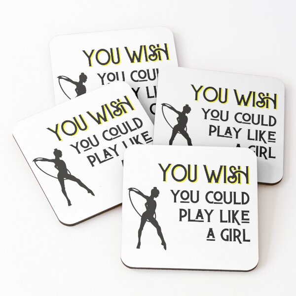 Item preview, Gymnastics: You wish you could play like a girl designed and sold by TheGreenGoat.