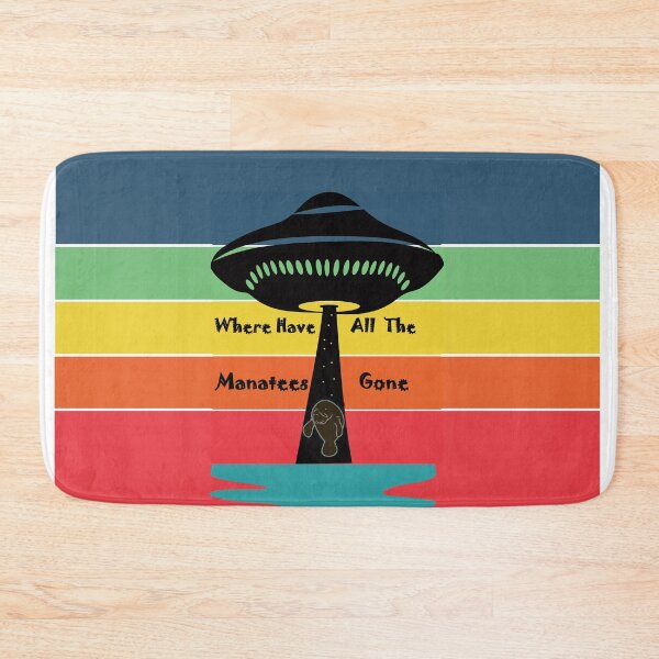 Item preview, Where Have All The Manatees Gone - Alien Abduction designed and sold by KeysTreasures.