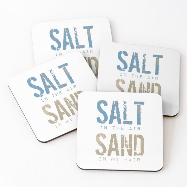 Item preview, Salt In The Air Sand in My Hair - Escape and Be Free Beach Quote - Caroline Laursen Original designed and sold by Caroline Laursen.