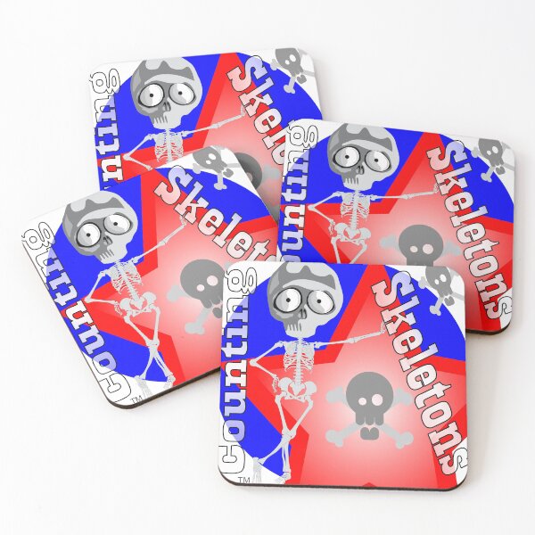 Item preview, Full Counting Skeleton Logo designed and sold by Counting Skeletons.
