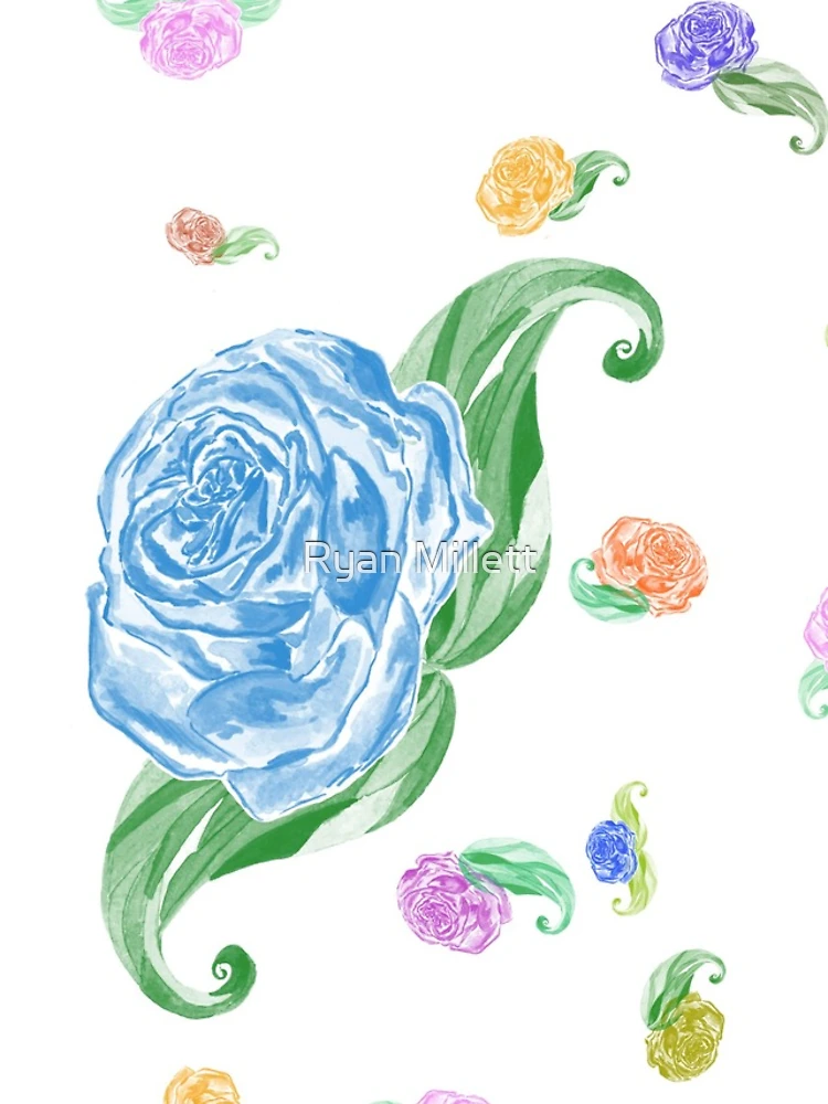 Thumbnail 4 of 4, iPhone Case, Scattered Roses designed and sold by Ryan Millett.