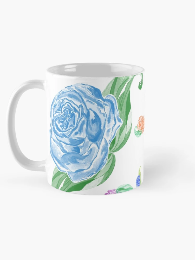 Thumbnail 5 of 6, Coffee Mug, Scattered Roses designed and sold by Ryan Millett.