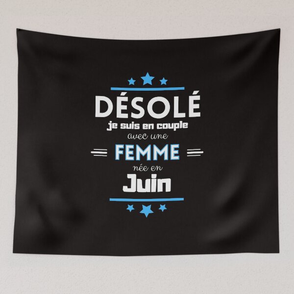 Item preview, Sorry I am in a relationship with a woman born in June designed and sold by Ydurand.