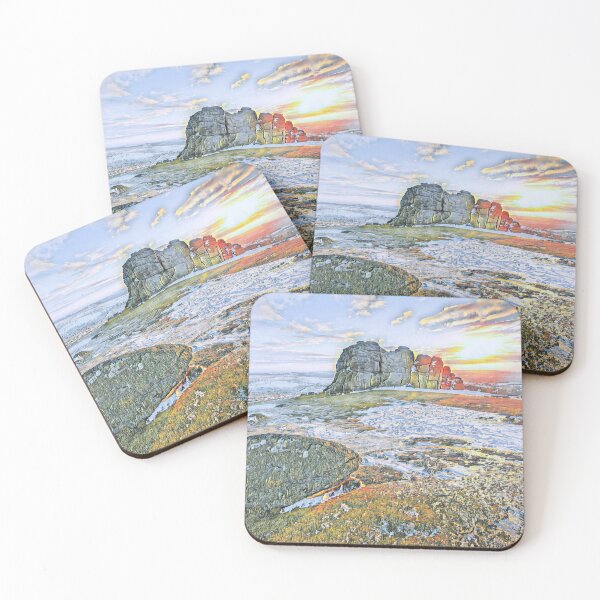 Item preview, Dartmoor national park Sourton tor designed and sold by TrippyEarth.