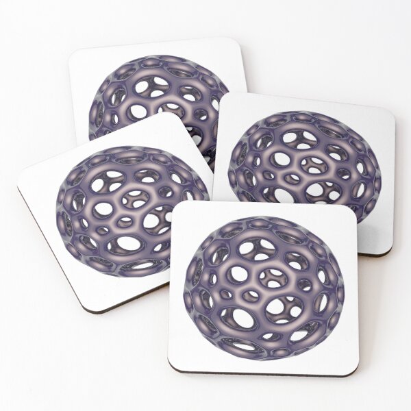 Item preview, Abstract Organic Ball - Purple / White designed and sold by DeltaInitiative.
