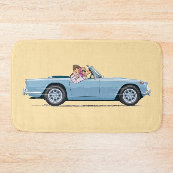 Item preview, TR4a in Powder Blue with optional wheels in right hand drive designed and sold by Bigs66.