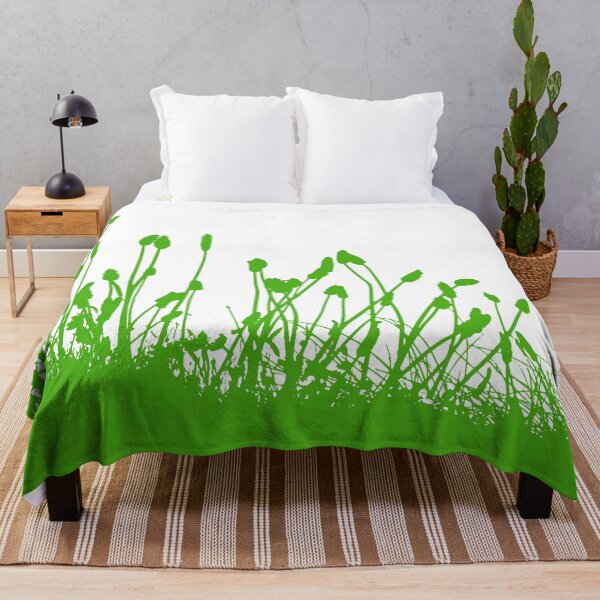 Item preview, WILDFLOWERS - GREEN, SILHOUETTE designed and sold by 5hertz.