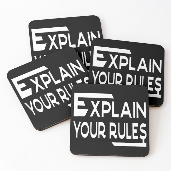 Item preview,  EXPLAIN YOUR RULES designed and sold by Ralek.