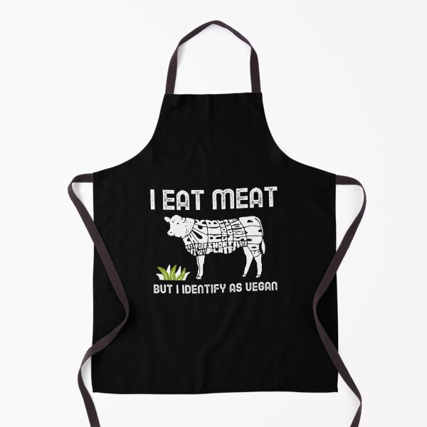 Item preview, I Eat Meat But I Identify As Vegan designed and sold by tsanwo.