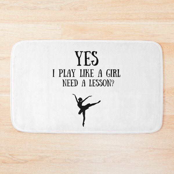 Item preview, Ballet: Yes I play like a girl, Need a lesson? designed and sold by TheGreenGoat.