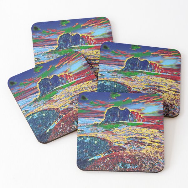 Item preview,  Dartmoor national park Sourton tor abstract  designed and sold by TrippyEarth.