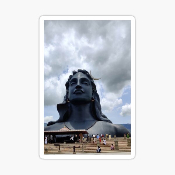 "Adiyogi " Sticker by MrTarun Redbubble