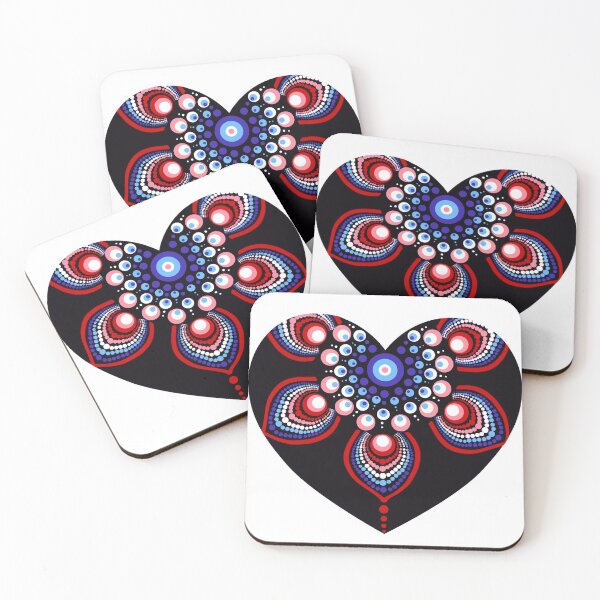 Item preview, Mandala Heart designed and sold by Rumpelstilskin.