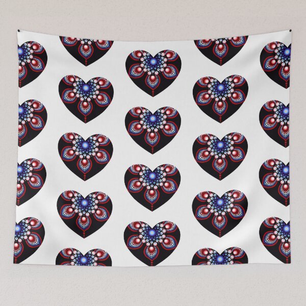Item preview, Mandala Heart designed and sold by Rumpelstilskin.