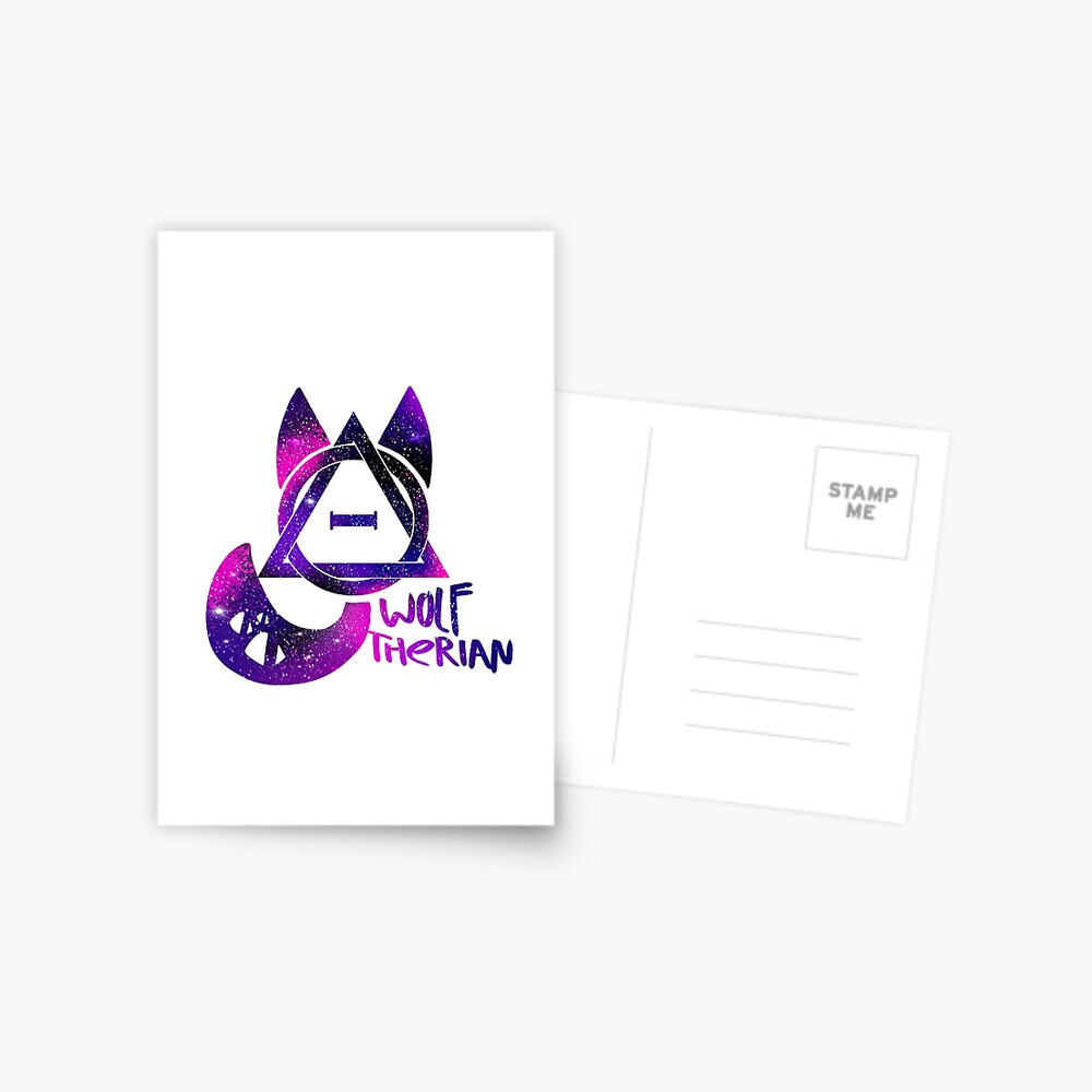 Bisexual Therian Wolf | Greeting Card