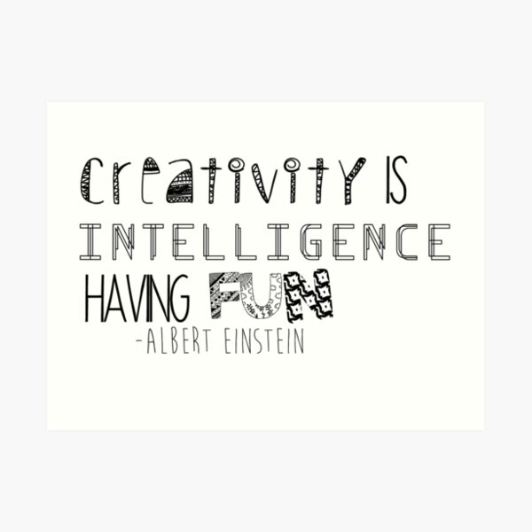 Creativity Art Print