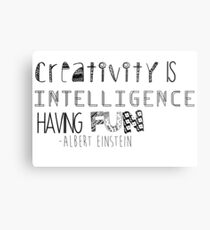 Creativity Metallbild