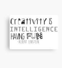 Creativity Canvas Print