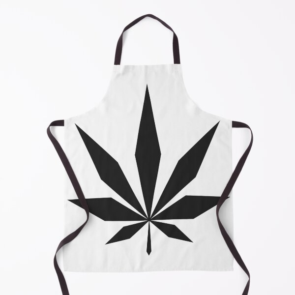 Item preview, Cannabis Leaf (Black) Hemp Silhouette designed and sold by John Uttley.