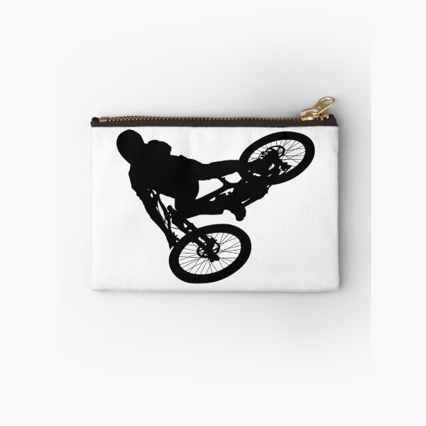 Item preview, downhill mountain bike, enduro cross mountain biker doing an extreme jump on a mountain bike. with helmet and safety equipment  designed and sold by Marcin Adrian.