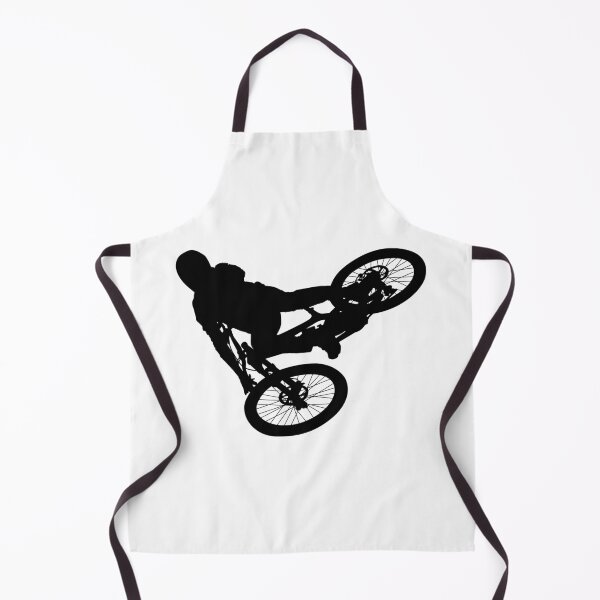 Item preview, downhill mountain bike, enduro cross mountain biker doing an extreme jump on a mountain bike. with helmet and safety equipment  designed and sold by Marcin Adrian.