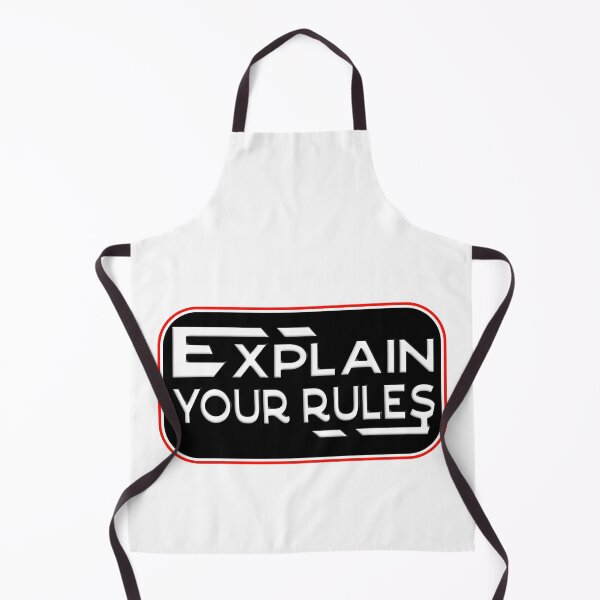 Item preview, EXPLAIN YOUR RULES designed and sold by Ralek.