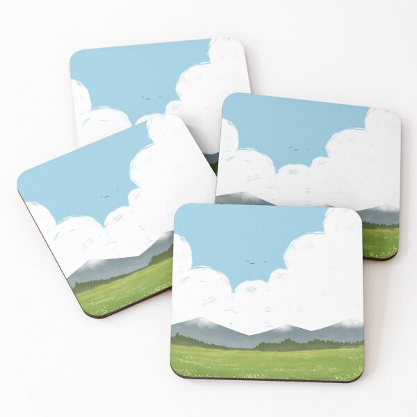 Item preview, Calm Beautiful Landscape Mountains blue sky designed and sold by trajeado14.