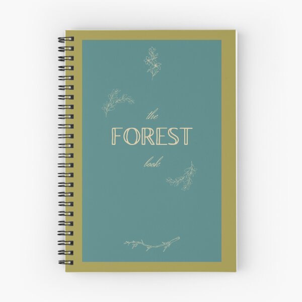 Item preview, the Forest book designed and sold by TheCozyShelter.