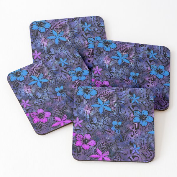 Item preview, Hawaiian - Polynesian Jungle Watercolor Splendor  designed and sold by sunnthreads.