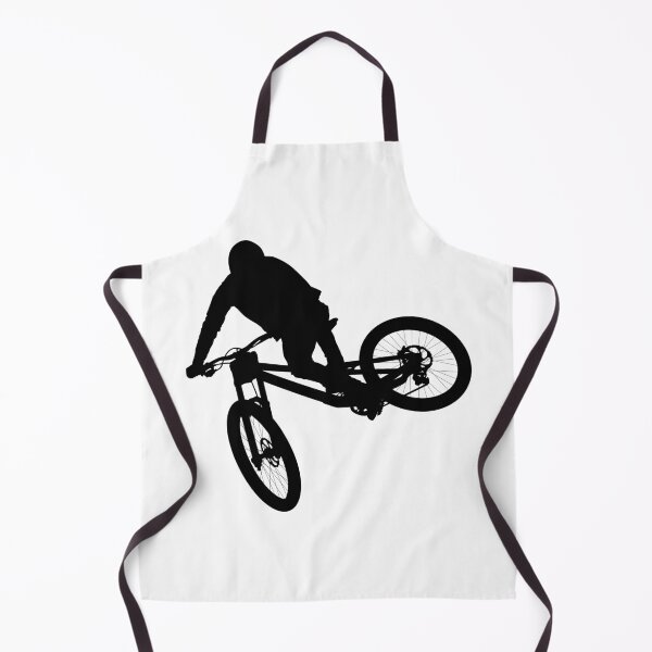 Item preview, downhill mountain bike, enduro cross mountain biker doing an extreme jump on a mountain bike. with helmet and safety equipment  designed and sold by Marcin Adrian.