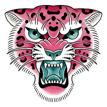 Pink Leopard - KLD ARTHOUSE - Digital Art, Animals, Birds, & Fish, Wild  Cats, Leopard & Jaguar - ArtPal