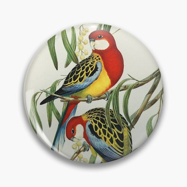 Item preview, Cute Vintage Parrots Tropical Vibes  designed and sold by ChinStore.