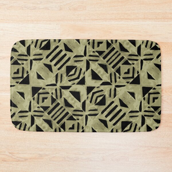 Item preview, Gold and Black Linear Geometric Pattern designed and sold by DFLC Prints.