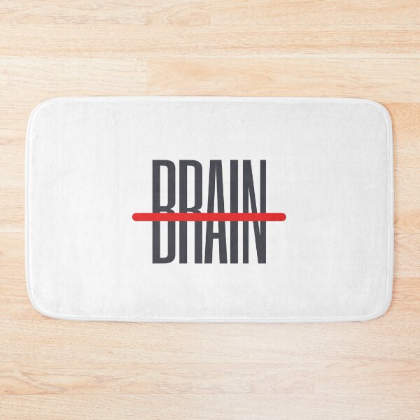 Item preview, No Brain designed and sold by QlickDesign.