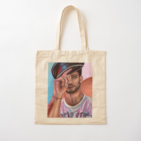 The tired model Cotton Tote Bag