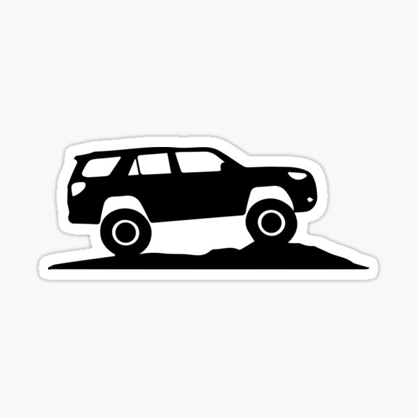 Toyota 4Runner Silhouette Decal Sticker